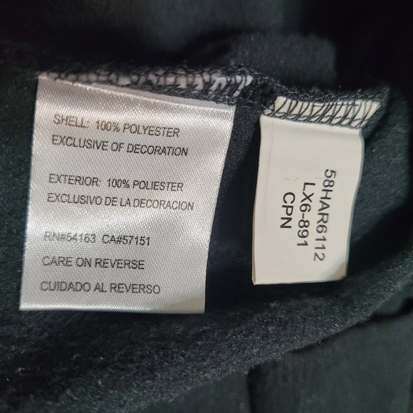 Sold! NFL Official Carolina Panther Track Jacket Full Zip Mens 5XL Big and Tall - Picture 6 of 11